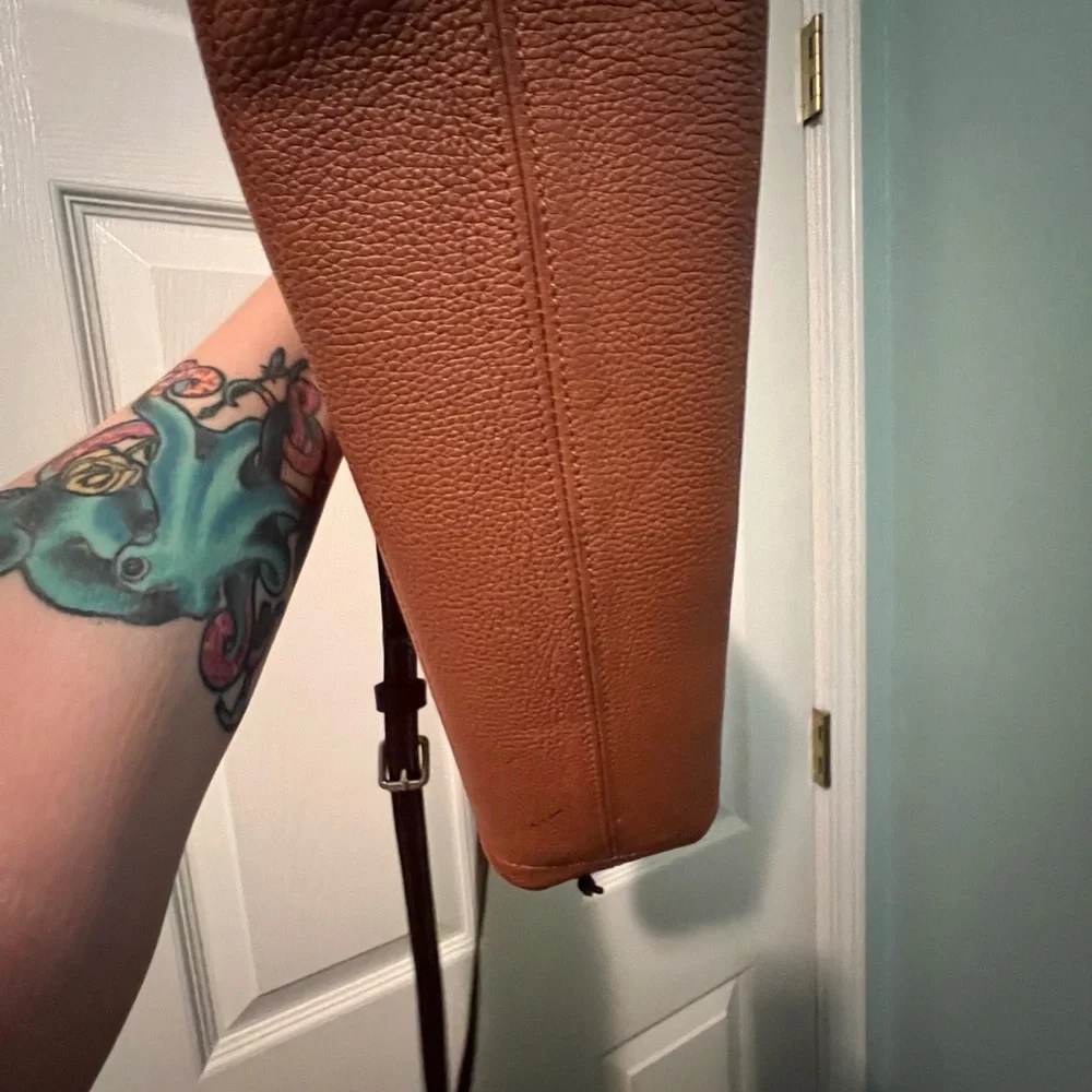 Dooney & Bourke Brown Leather Women's Bag - Picture 7 of 8